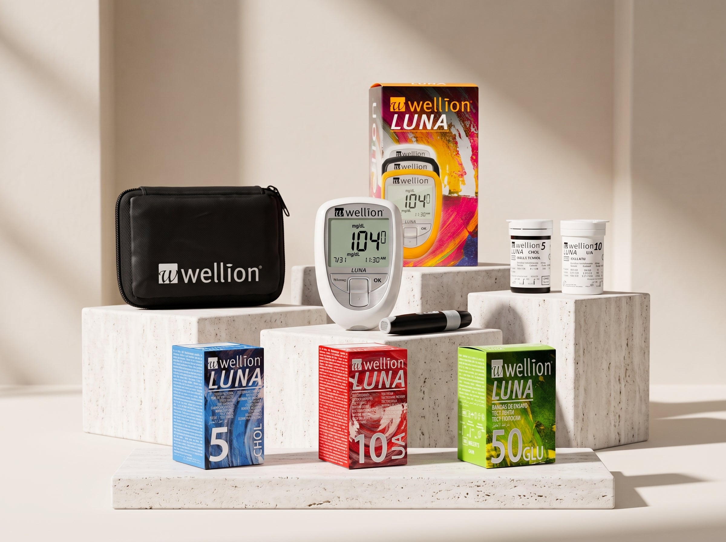 Wellion LUNA Complete Testing Bundle